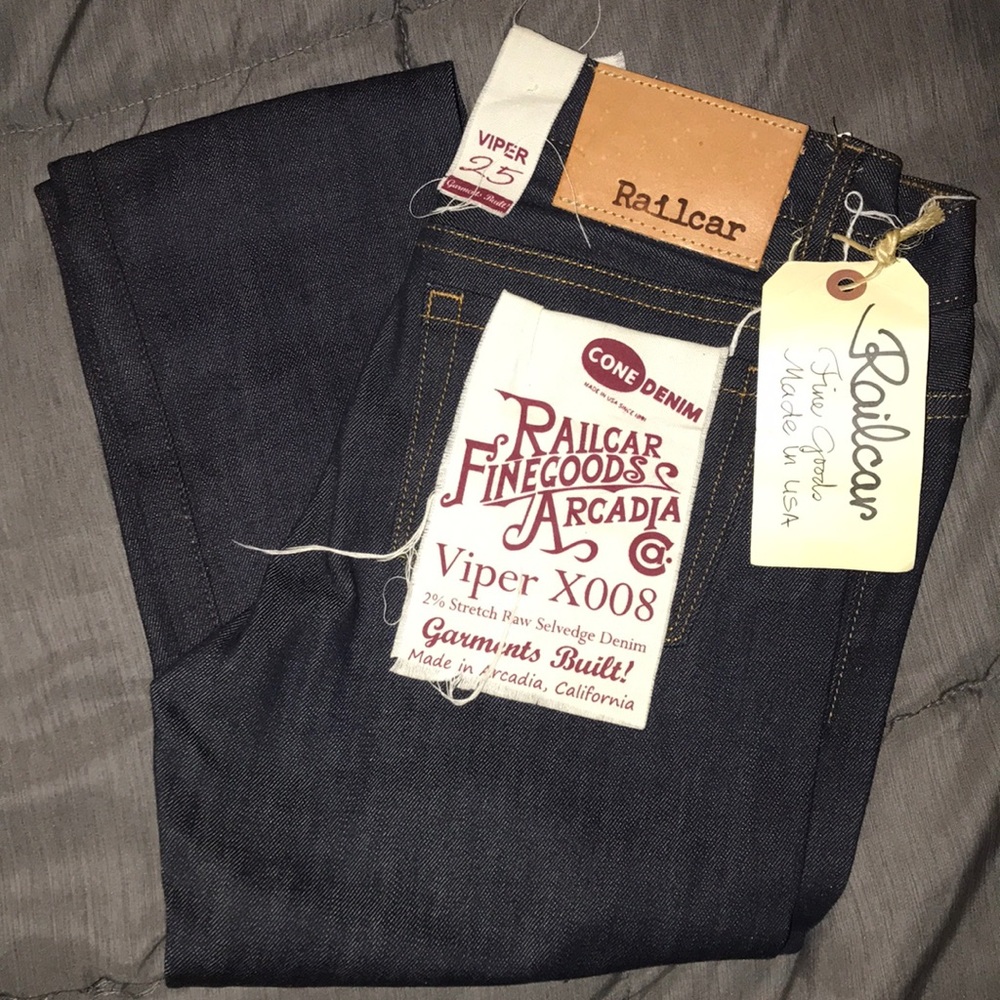Railcar Selvedge Denim